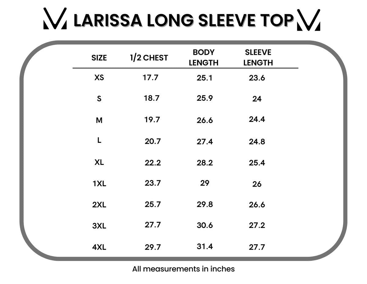 Larissa Long Sleeve - Dusty Jade