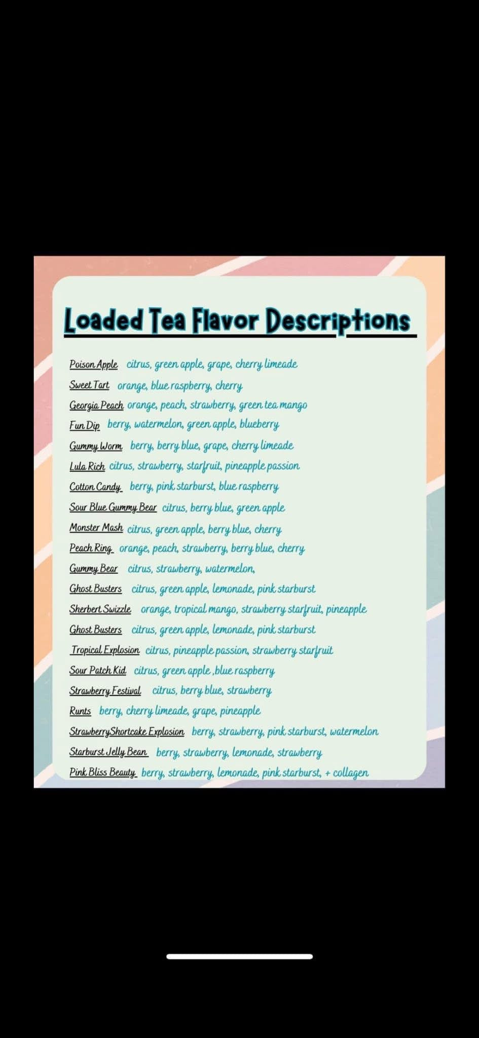 Loaded Teas