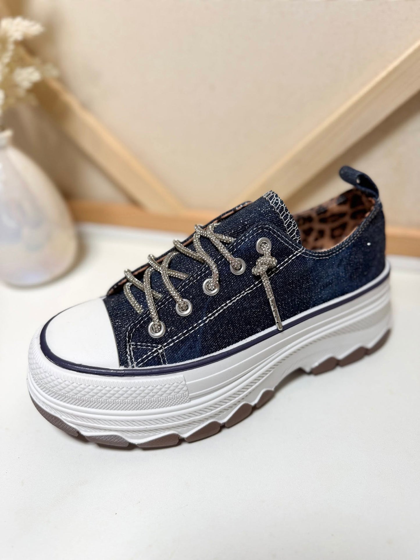 Very G Piper - Navy with Silver