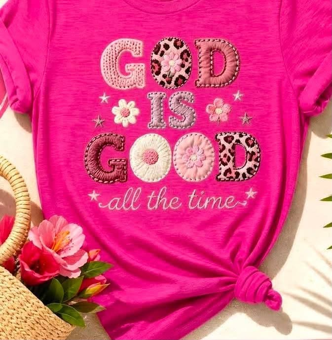 God is Good Graphic Tee Shirts