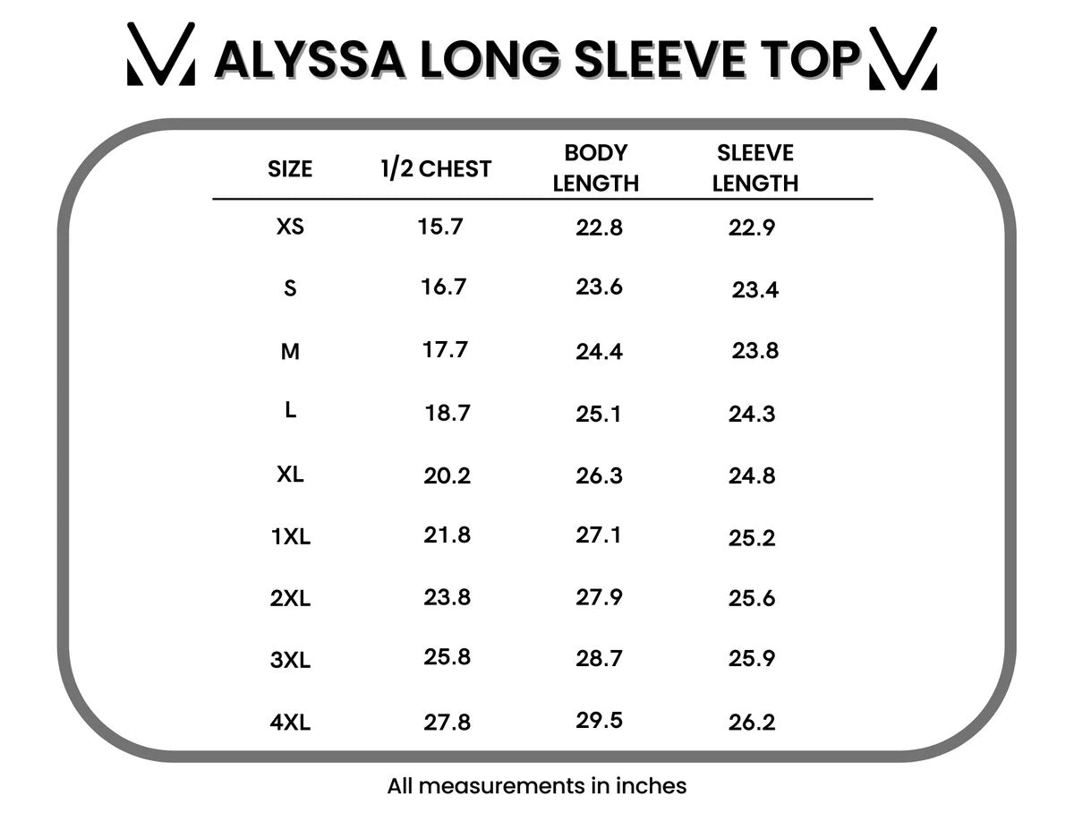 Blair Long Sleeve Top - Black