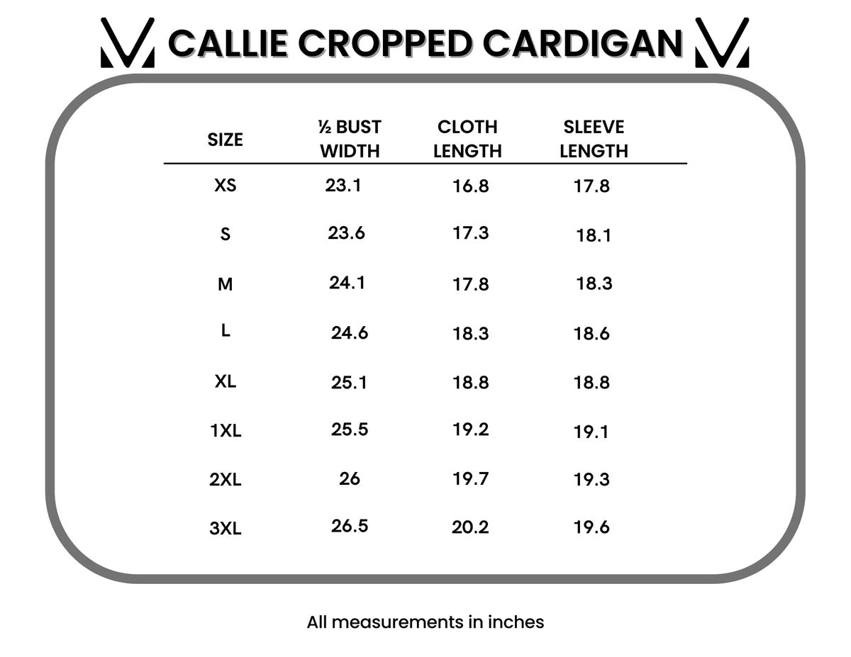 Callie Cropped Cardigan