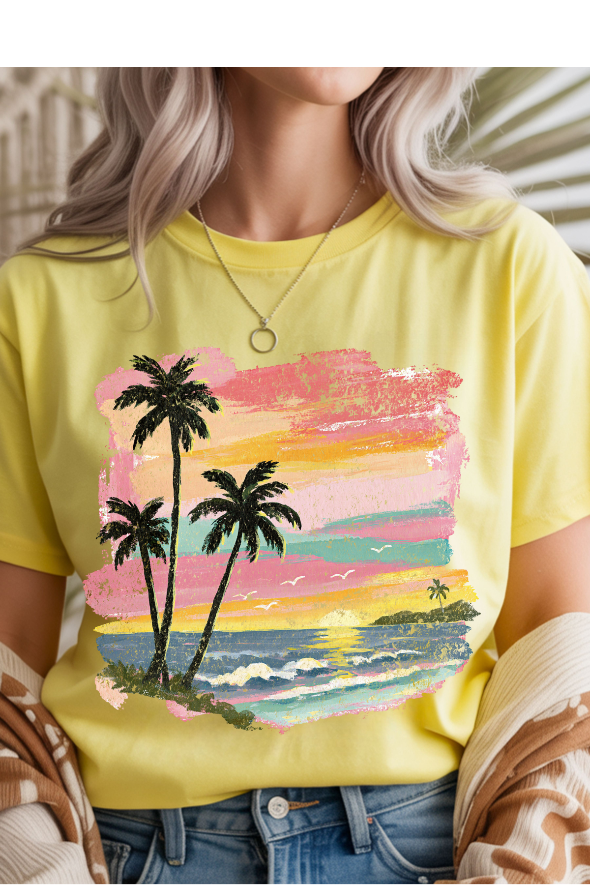 Tropical Sunset Graphic Tee