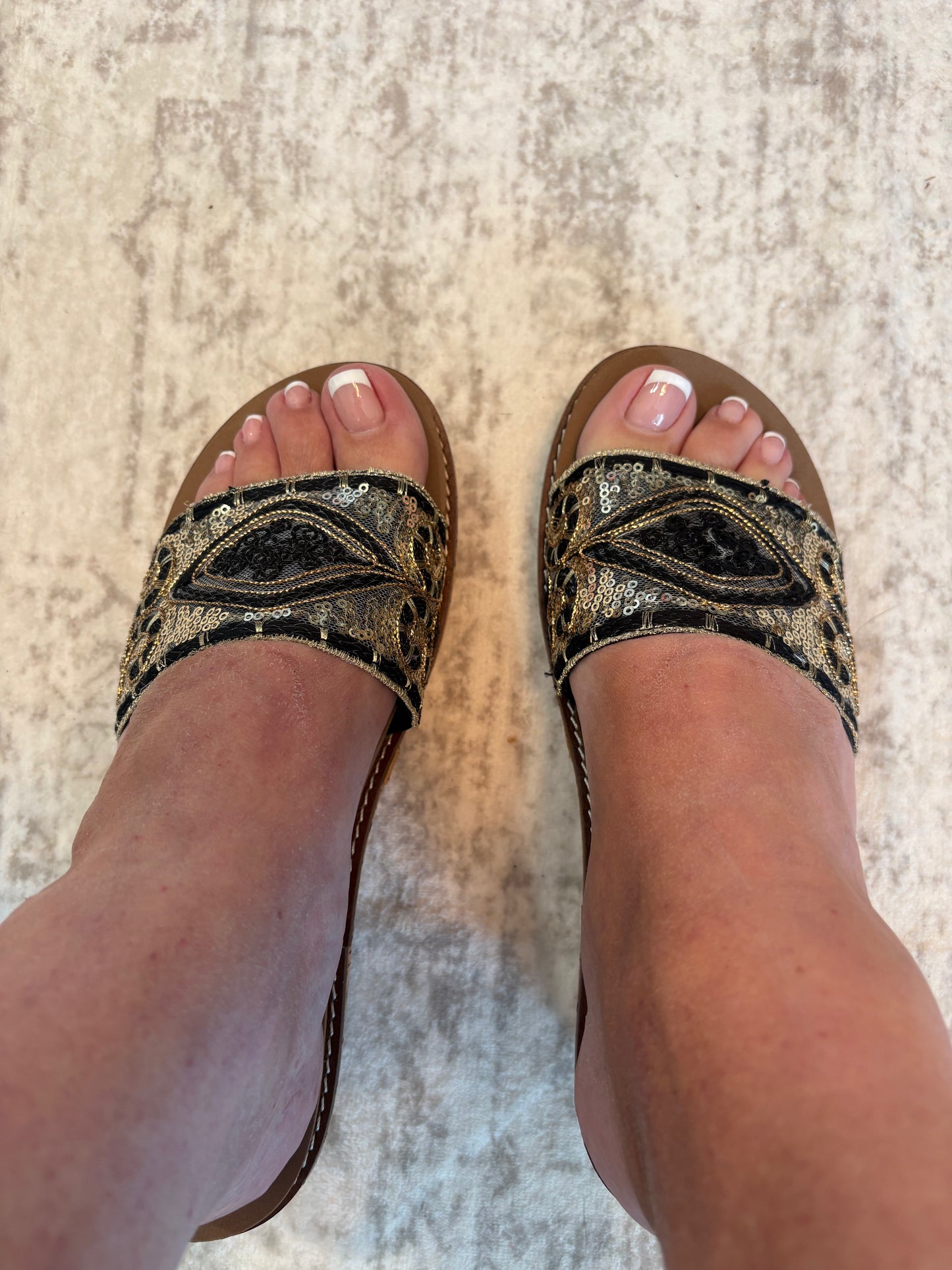 Corky's Black Wanderlust Wedges