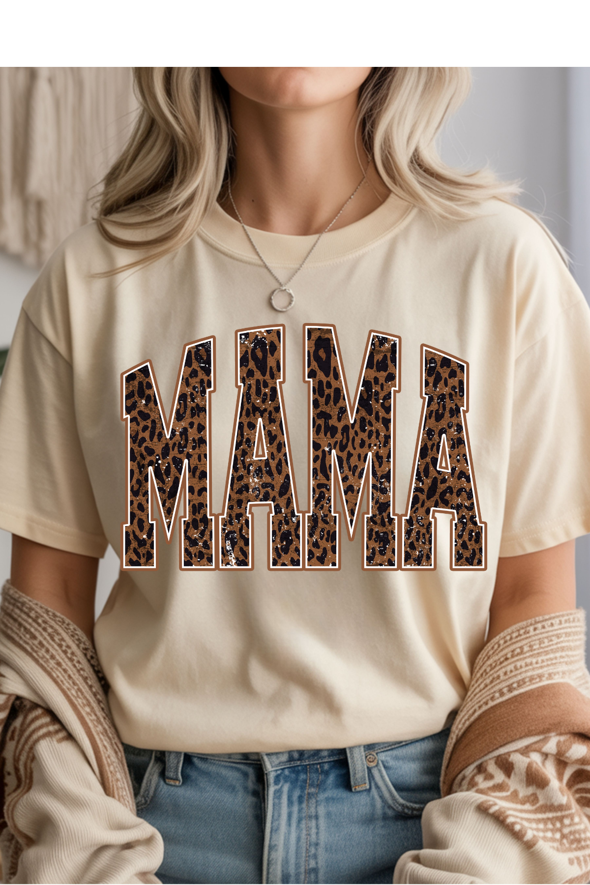 Leopard Mama Graphic Tee