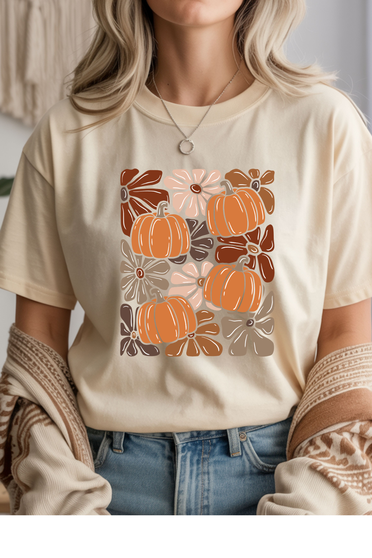 Fall Florals Graphic Tee