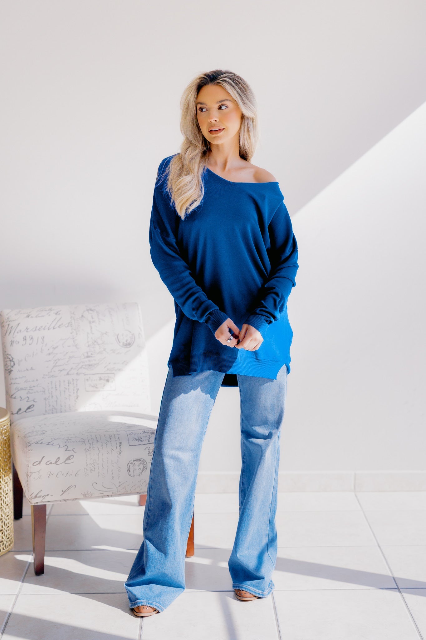 Royal Tide Sweater