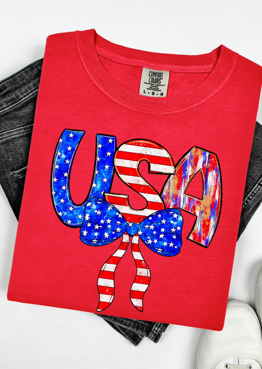 USA Bow T-Shirt, Tank