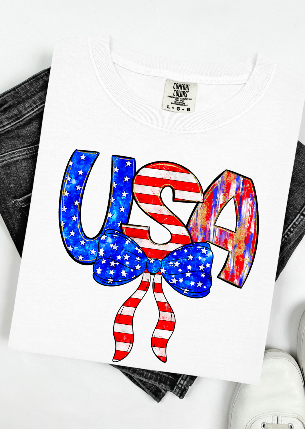 USA Bow T-Shirt, Tank