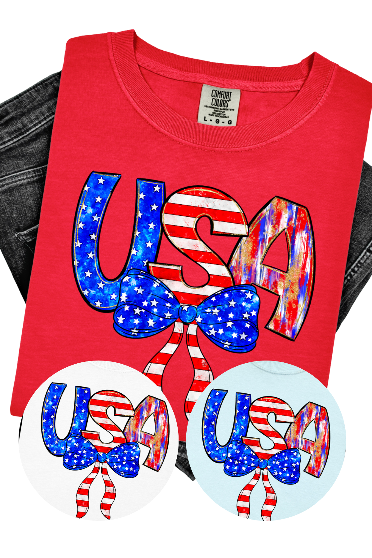 USA Bow T-Shirt, Tank