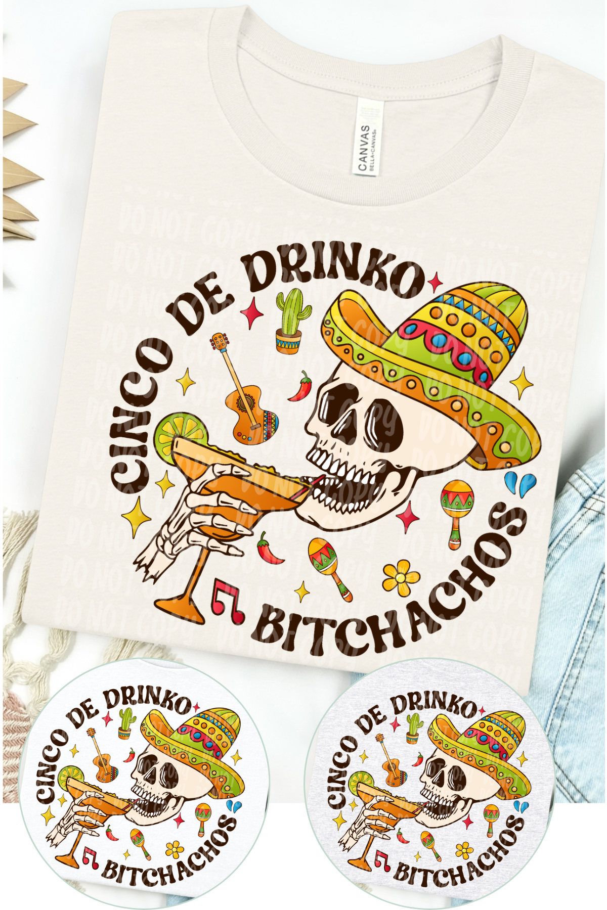 Skull Mariachi Party T-Shirt