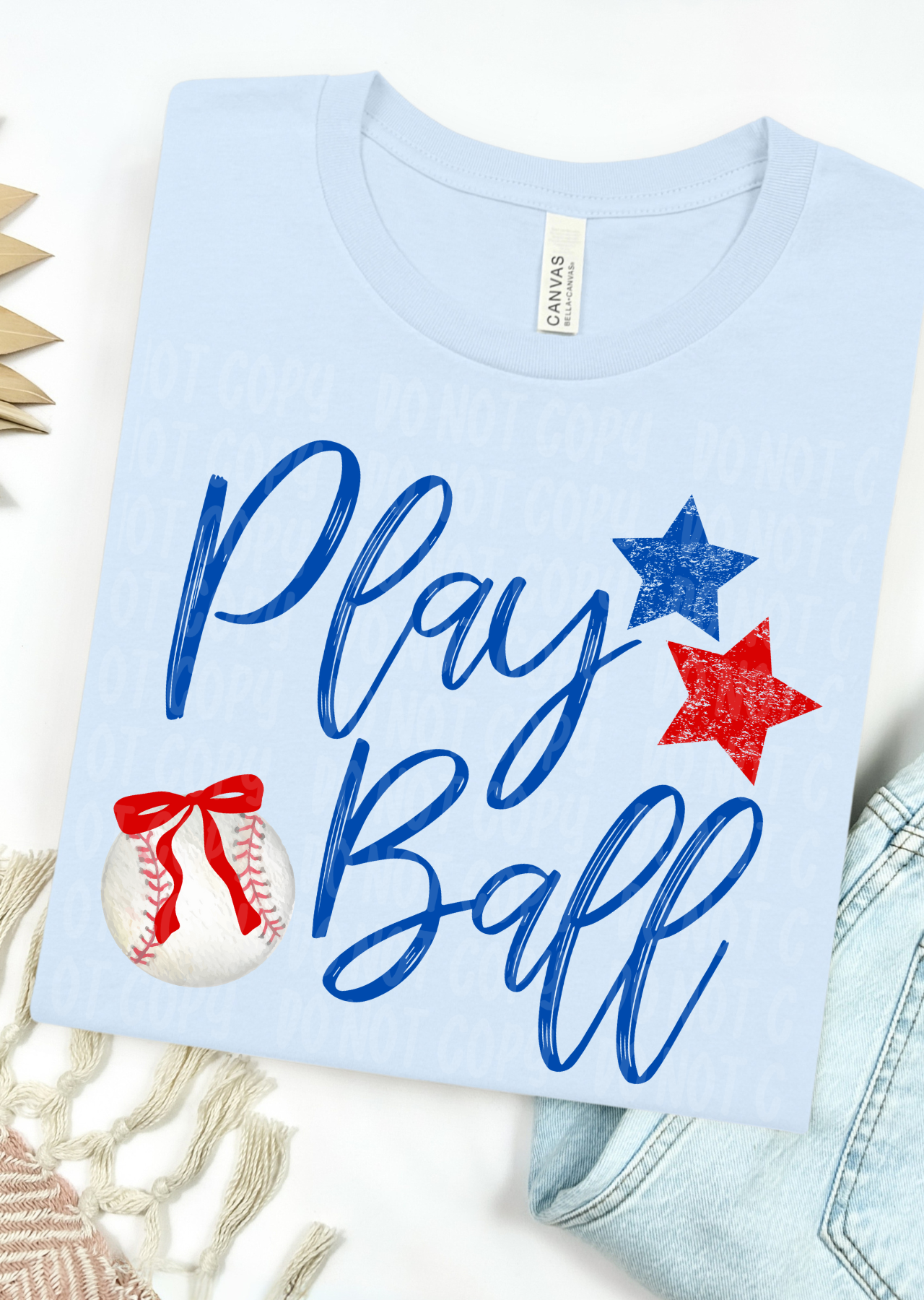 Play Ball Bella Canvas T-Shirt