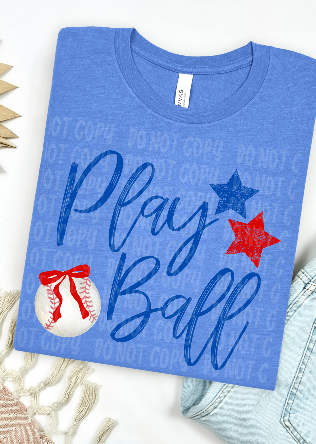 Play Ball Bella Canvas T-Shirt