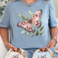Botanical Butterfly Graphic Tee
