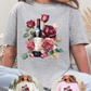 Roses & Wine Graphic Tee