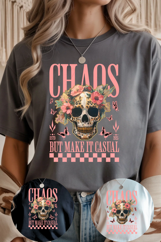 Casual Chaos Graphic Tee