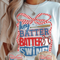 Hey Batter Batter Graphic Tee