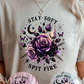 Stay Soft Spit Fire Graphic Tee