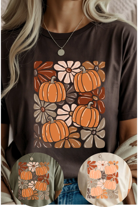 Fall Florals Graphic Tee