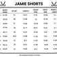 Jamie Shorts - Rainbow Stripes by Michelle Mae