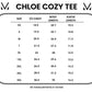 Chloe Cozy Tee -  Turquoise
