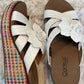 Corky's White Heartbreaker Sandals