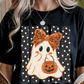 Bow Ghost Graphic Tee