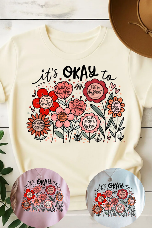 It's Okay Graphic Tee