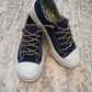 Very G Aman Gold Sneakers in NAVY