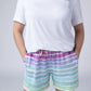 Jamie Shorts - Rainbow Stripes by Michelle Mae