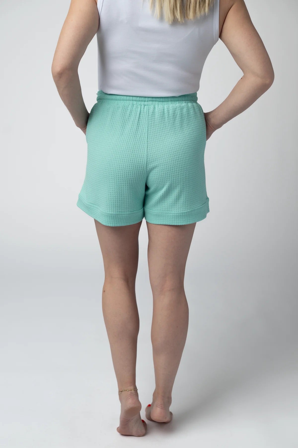 Weslie Waffle Shorts