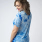 Sophie Top Tie Blue Dye by Michelle Mae