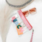 Sequin Sparkler Clear Pouch