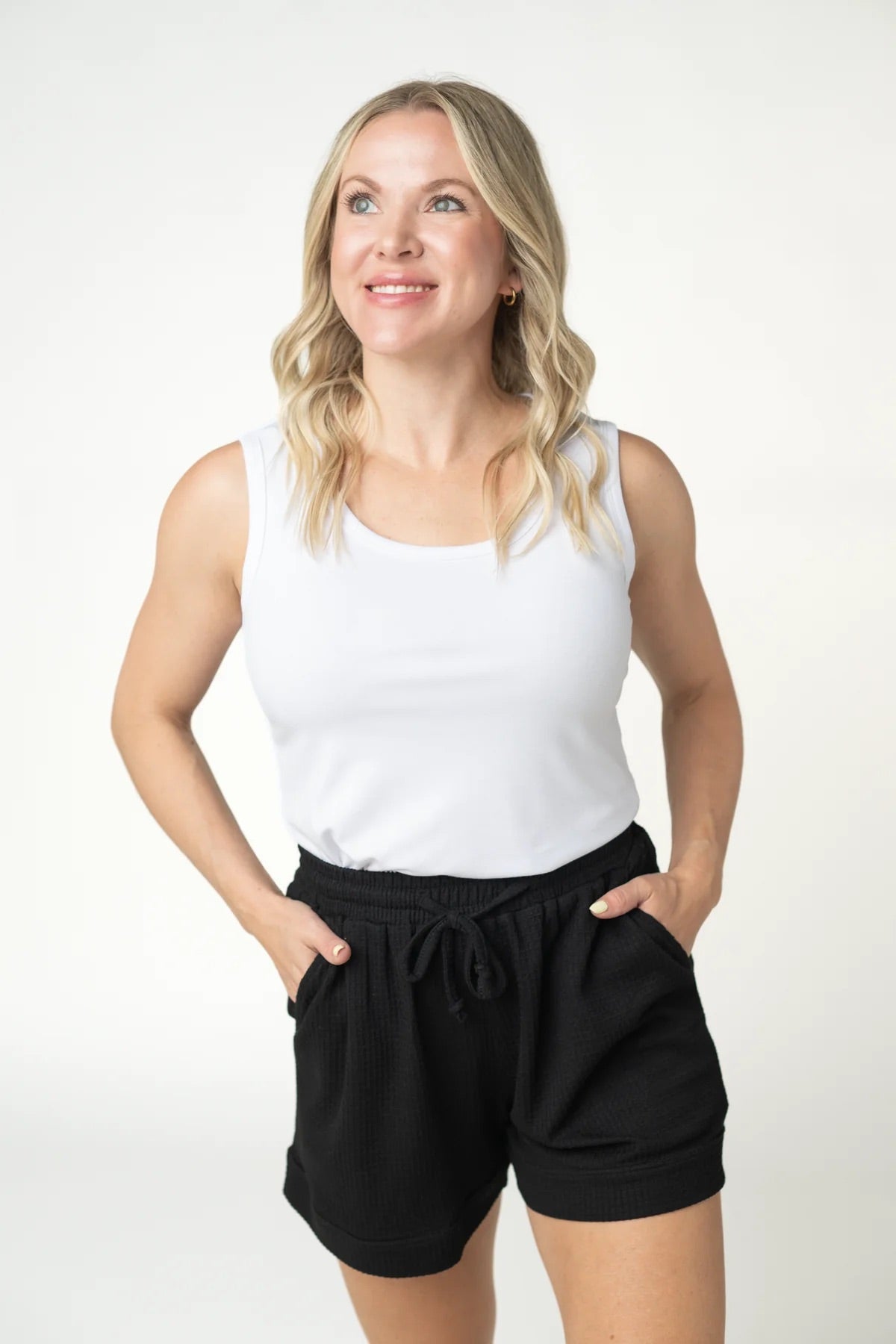 Weslie Waffle Shorts