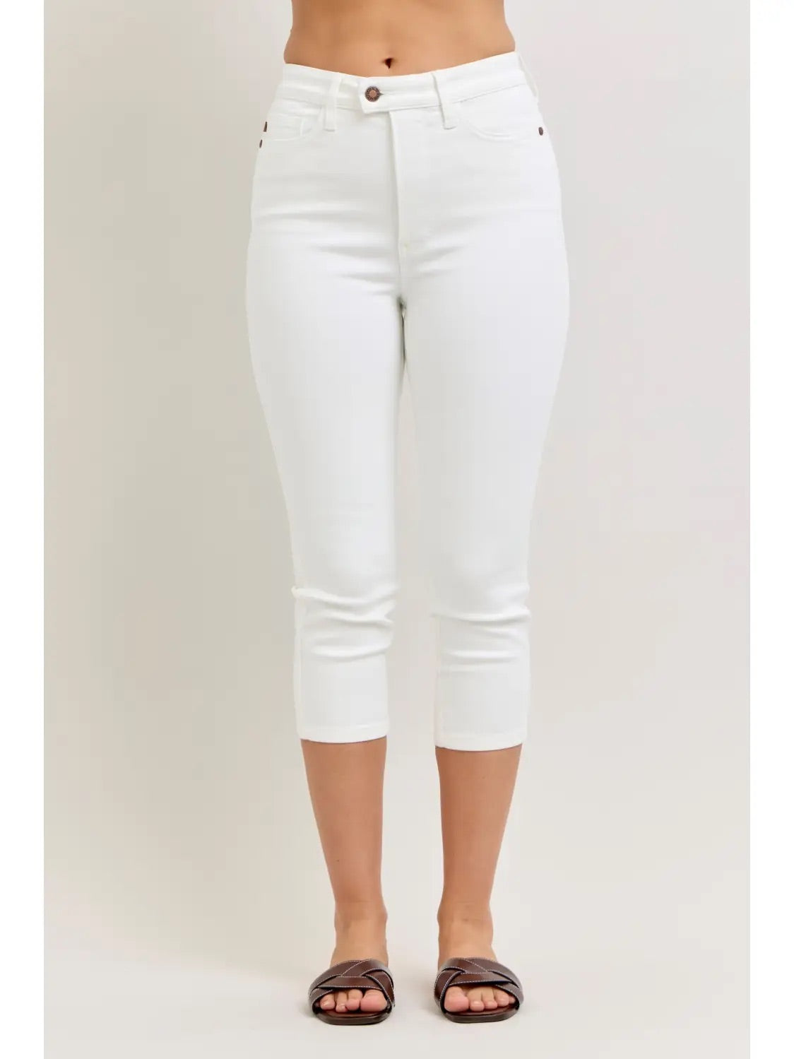 Clean Line Judy Blue Tummy Control Capris 2
