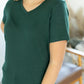 Skylar Short Sleeve Top - Evergreen FINAL SALE by Michelle Mae