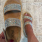 Corky's Clear Rhinestones Heatwave Sandals