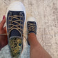 Very G Aman Gold Sneakers in NAVY