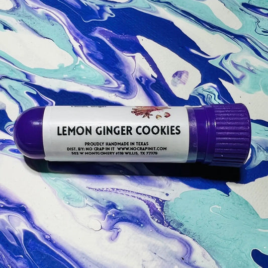 Lemon Ginger Inhaler by No Crap In It.