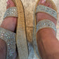 Corky's Clear Rhinestones Heatwave Sandals