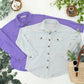 Brenna Button Down Top - Teal, Denim, Purple and Grey FINAL SALE.
