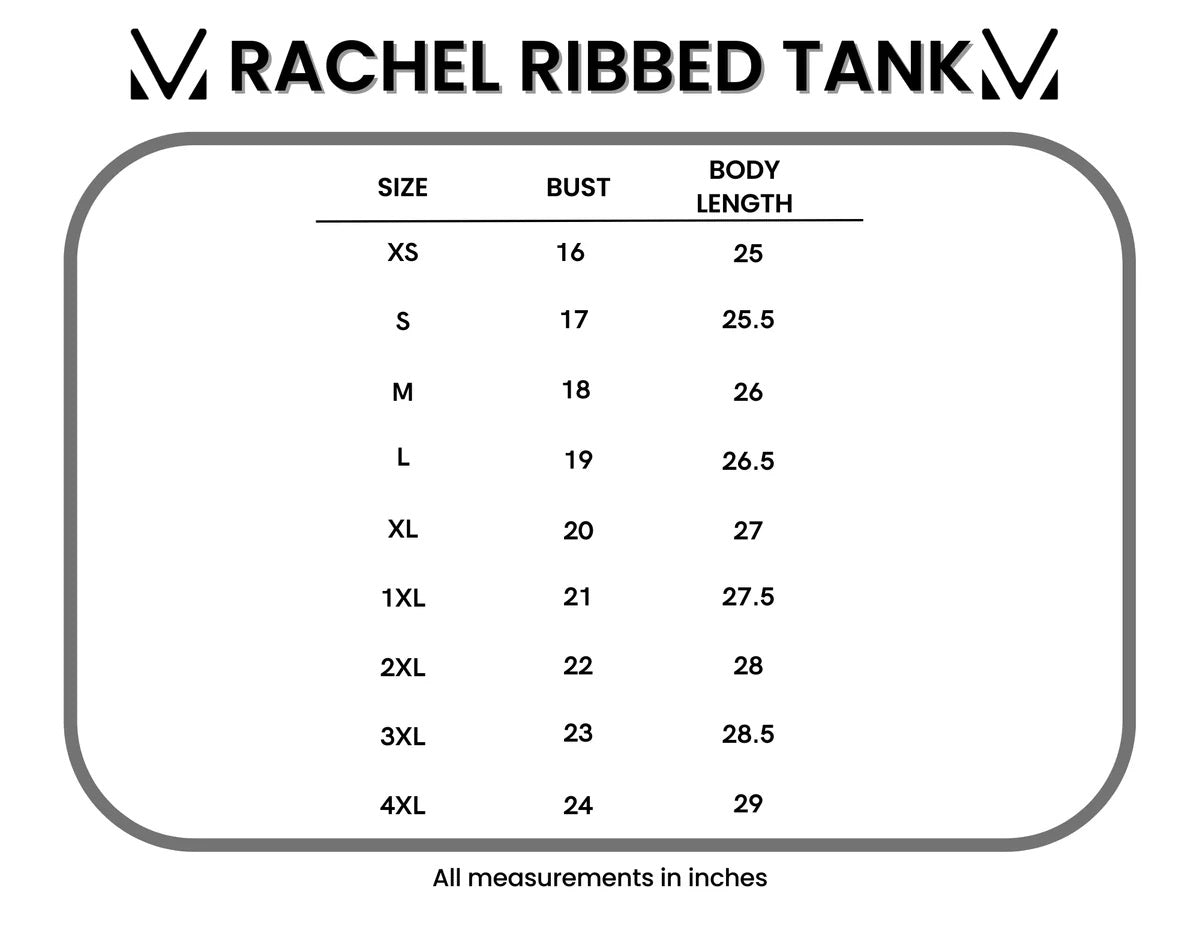 Rachel Ribbed Tank by Michelle Mae