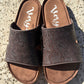 Very G Jordyn Sandals in Chocholate