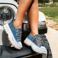 Very G Piper - Navy with Silver
