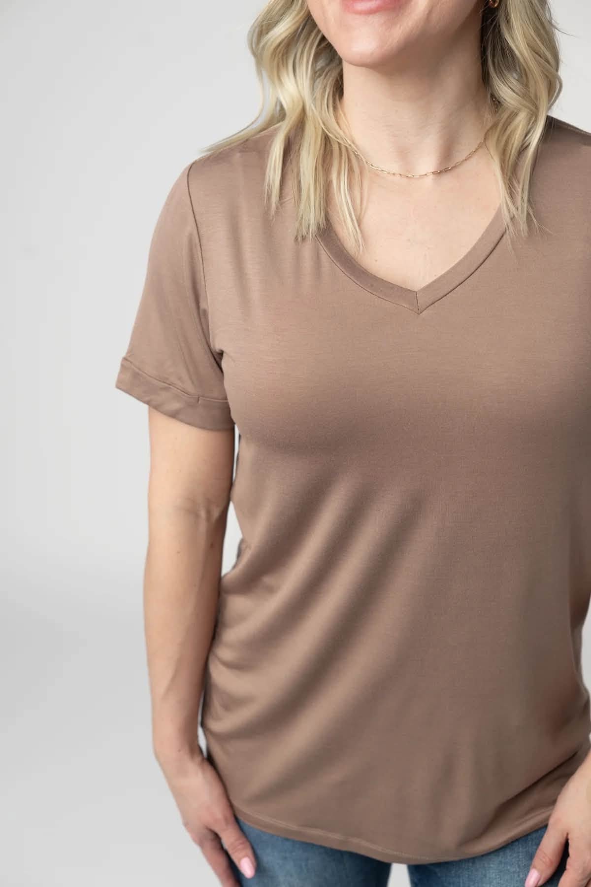 Sophie Top in Mocha