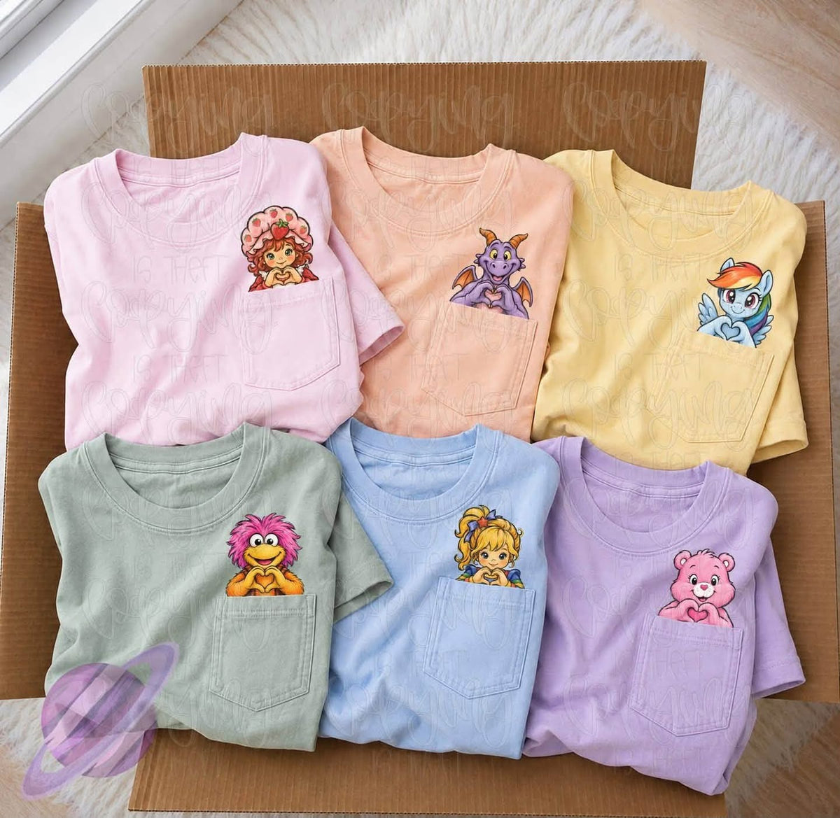 Pocket Peeker Tee's