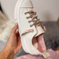 Very G White Glitter Aman Mary's Version Sneakers