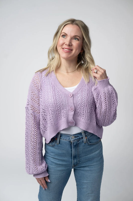 Callie Cropped Cardigan