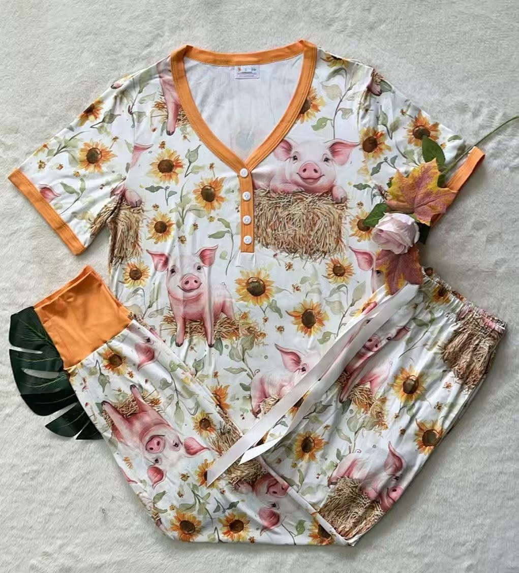 Shirley & Stone Capri Pajamas