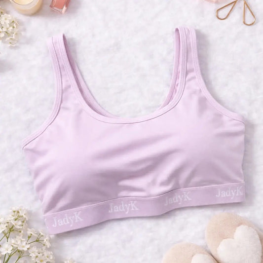 JadyK Arya Lux Bralette in Lavender and Light Yellow